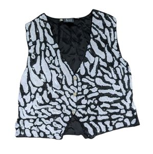 Vintage Sequined Vest
